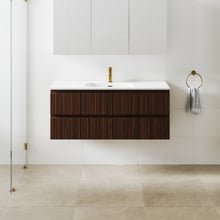 Panama 1200mm Wall Hung Single Vanity with Integrated Basin